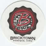 beer coaster from Brightside Aleworks ( IA-BRIK-1 )