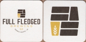 beer coaster from Gateway Brewing Company ( IA-FULL-1 )