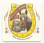 beer coaster from Ottumwa Brewing & Ice Company ( IA-OLDM-3 )