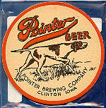 beer coaster from Pulpit Rock Brewing Co. ( IA-POI-2 )