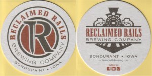 beer coaster from ReUnion Brewery ( IA-RECL-2 )