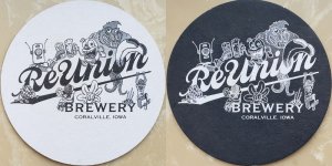 beer coaster from Rhomberg Brewing Co. ( IA-REUN-3 )