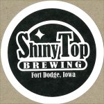 beer coaster from Simpatico Breweries ( IA-SHIN-1 )