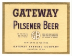 beer label from Geise, Conrad ( IA-GATE-LAB-3 )