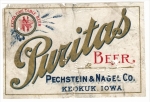 beer label from Pickett, Jos. S., & Sons ( IA-PECH-LAB-2 )