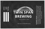 beer label from Twisted Vine Brewery ( IA-TWIN-LAB-2 )