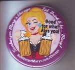 beer button from Hand of Fate Brewing ( IL-HAMB-BUT-1 )