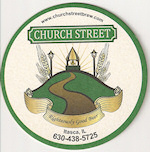 beer coaster from City Brewery Co. ( IL-CHU-2 )