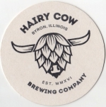 beer coaster from Half Acre Beer Co. ( IL-HAIR-2 )