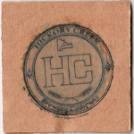 beer coaster from Highland Brewing Co.  ( IL-HICK-1 )