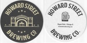 beer coaster from Huntley Brewing Co. ( IL-HOWA-2 )