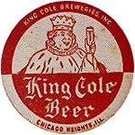 beer coaster from Kings & Convicts Brewing Co. ( IL-KIN-1 )