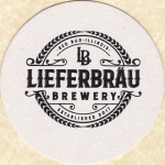 beer coaster from Light the Lamp Brewery  ( IL-LIEF-1 )