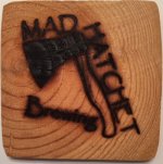 beer coaster from Main St. Brewing Co. ( IL-MADH-1 )