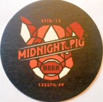 beer coaster from New Athens Brewery ( IL-NEV-2 )