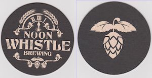 beer coaster from North American Brewing Co. ( IL-NOON-1 )