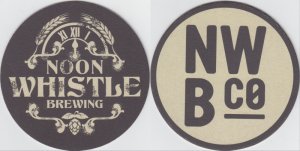 beer coaster from North American Brewing Co. ( IL-NOON-2 )