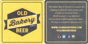 beer coaster from Old Herald Brewery & Distillery ( IL-OLDB-5 )