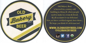 beer coaster from Old Herald Brewery & Distillery ( IL-OLDB-6 )