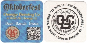 beer coaster from Ottawa Brewing Assoc. ( IL-OSWE-2 )