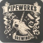 beer coaster from Pizza Beer Co ( IL-PIPE-1 )