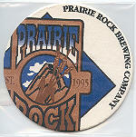 beer coaster from Prairie St. Brewing Co. ( IL-PRAI-1 )