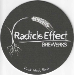 beer coaster from Ravinia Brewing ( IL-RADI-2 )