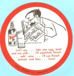 beer coaster from Reisch Charities ( IL-REI-4 )