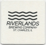 beer coaster from Riverside Brewing Co. ( IL-RIVR-2 )