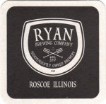 beer coaster from Saint Errant Brewing ( IL-RYAN-1 )