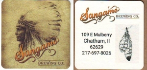 beer coaster from Scallywag Brewing ( IL-SANG-2 )