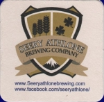 beer coaster from Sehring, Fred, Brewing Co. ( IL-SEER-1 )