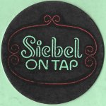 beer coaster from Sieben