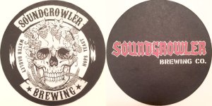 beer coaster from South Chicago Brewing Co. ( IL-SOUN-1 )