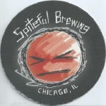 beer coaster from Springfield Beer Co. ( IL-SPIT-2 )