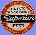 beer coaster from Tabor Brewing Co. ( IL-SUP-1 )