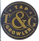 beer coaster from Taylor Brewing Company ( IL-TAPG-1 )