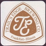 beer coaster from Trenton Brewing Co. ( IL-TRAI-2 )