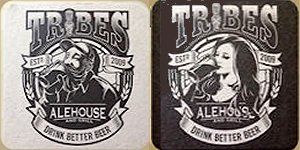 beer coaster from Trinity Brewing Co. ( IL-TRIB-1 )