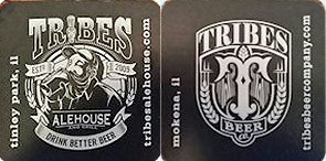 beer coaster from Trinity Brewing Co. ( IL-TRIB-2 )