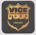 beer coaster from Village Vintner Winery & Brewery  ( IL-VICE-1 )