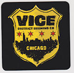 beer coaster from Village Vintner Winery & Brewery  ( IL-VICE-2 )