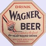 beer coaster from Wagner, George, Atlantic Brewery ( IL-WAG-1 )