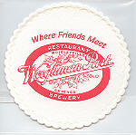 beer coaster from Weinkeller Brewery ( IL-WEEG-2 )