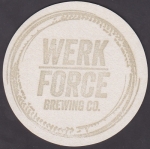 beer coaster from West Hammond Brewing Co. ( IL-WERK-1C )