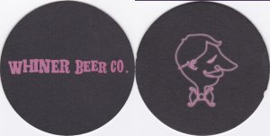 beer coaster from Whiskey Hill Brewing ( IL-WHIN-1 )