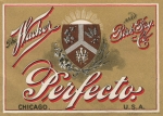 beer label from Wagner Brewing Co ( IL-WALK-LAB-2 )