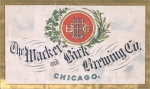 beer label from Wagner Brewing Co ( IL-WALK-LAB-7 )