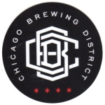 beer sticker from Chicago Heights Brewing Co. ( IL-CHIB-STI-1 )