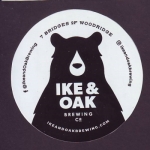 beer sticker from Illinois Brewing Co. ( IL-IKEO-STI-2 )